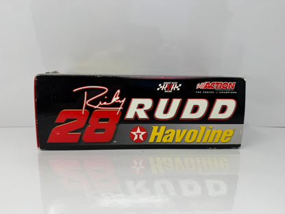 Action NASCAR Ricky Rudd #28 Texaco 2001 Ford Taurus BANK 1:24 Diecast