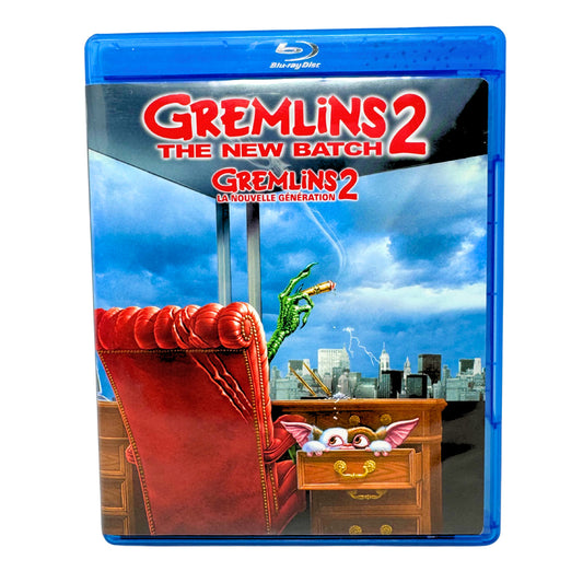 Gremlins 2: The New Batch (Blu-ray) Zach Galligan Comedy Good Condition!!!