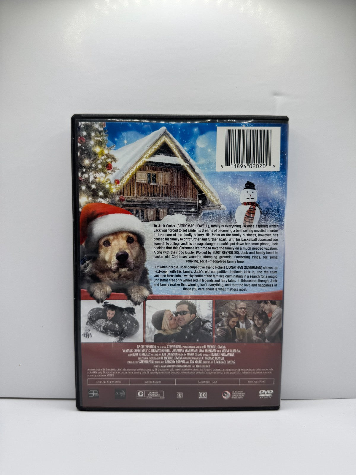 A Magic Christmas (DVD) Burt Reynolds Family