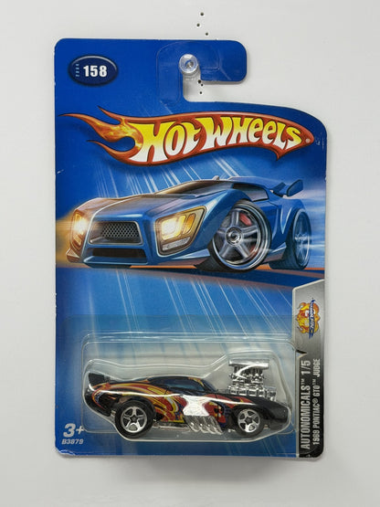 Hot Wheels Autonomicals 1969 Pontiac GTO Judge 1:64 Diecast