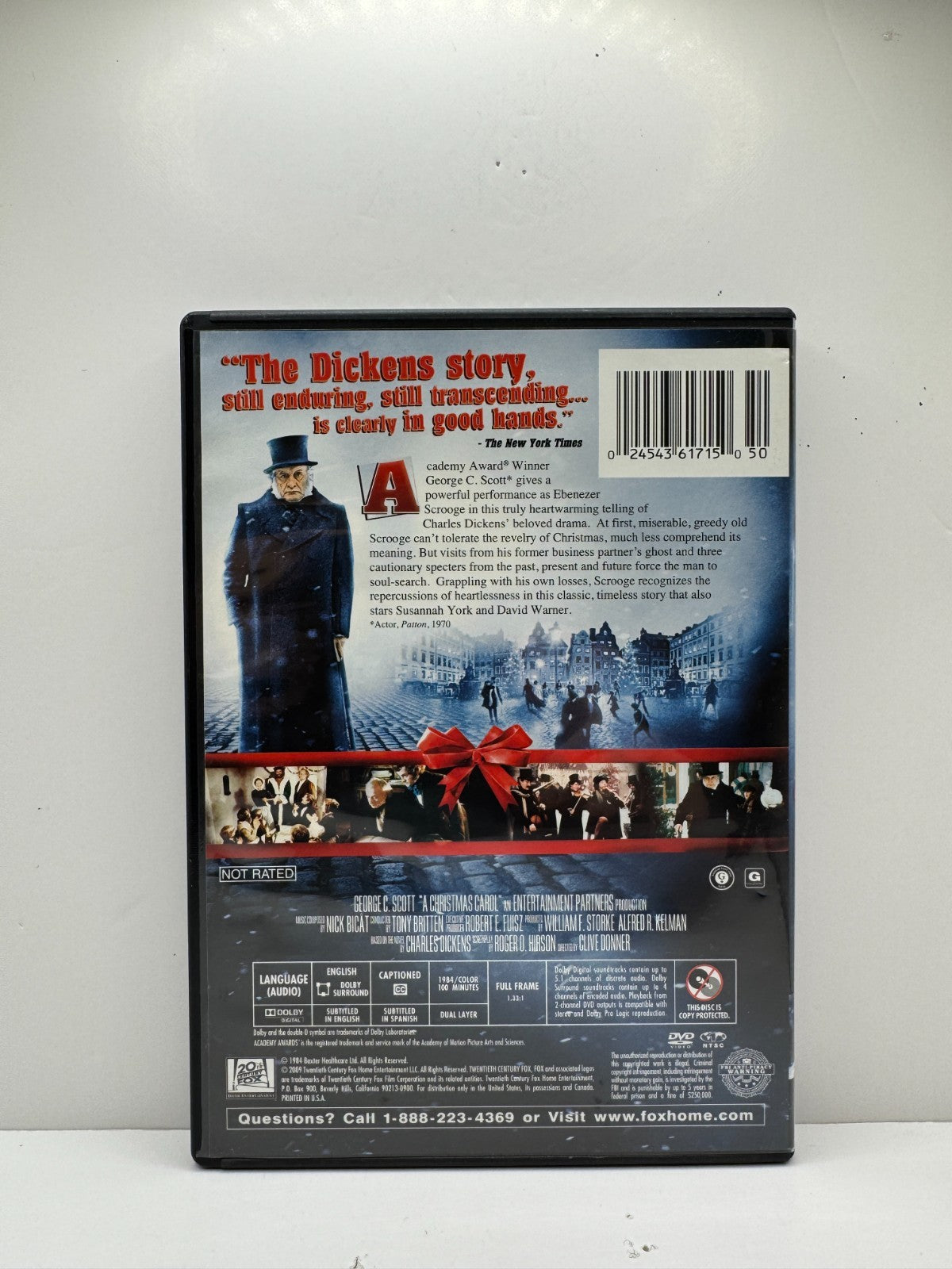 A Christmas Carol (DVD) Alastair Sim Holiday Drama