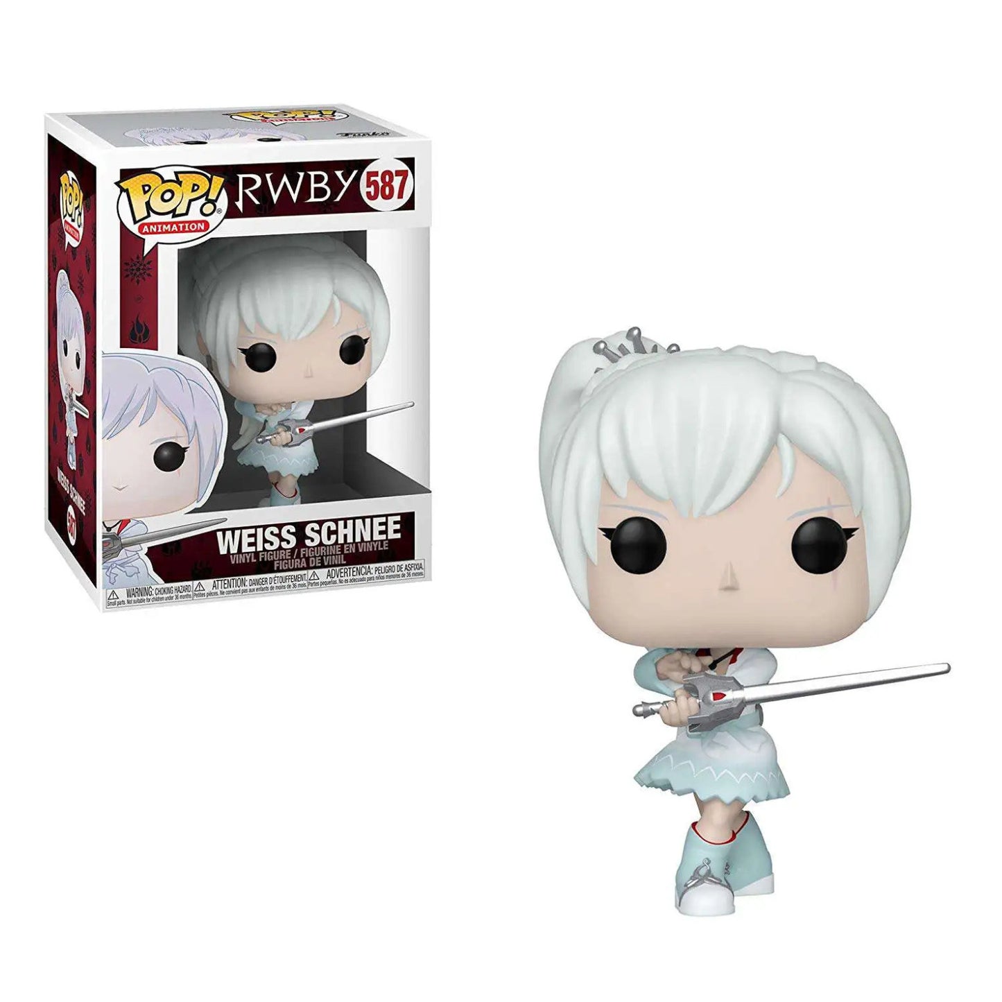Funko Pop! Animation RWBY #587 Weiss Schnee Vinyl Figure