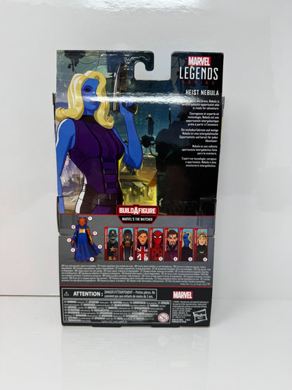 Marvel Legends What If…? Heist Nebula Action Figure w/ The Watcher BAF Piece