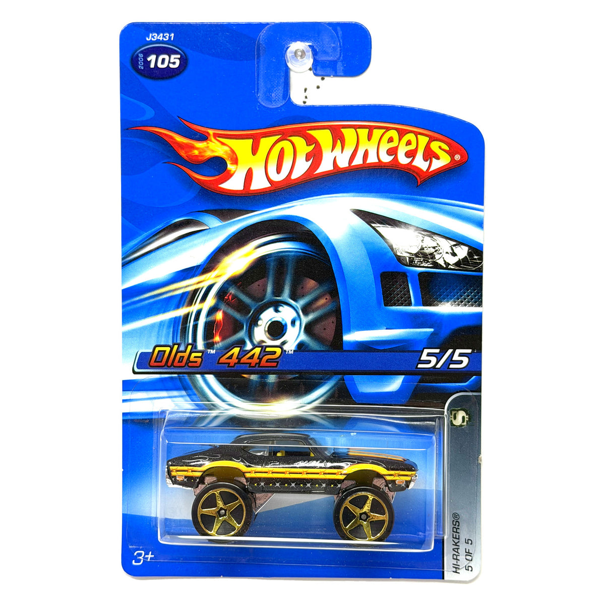 Hot Wheels Hi-Rakers Oldsmobile 442 1:64 Diecast V2