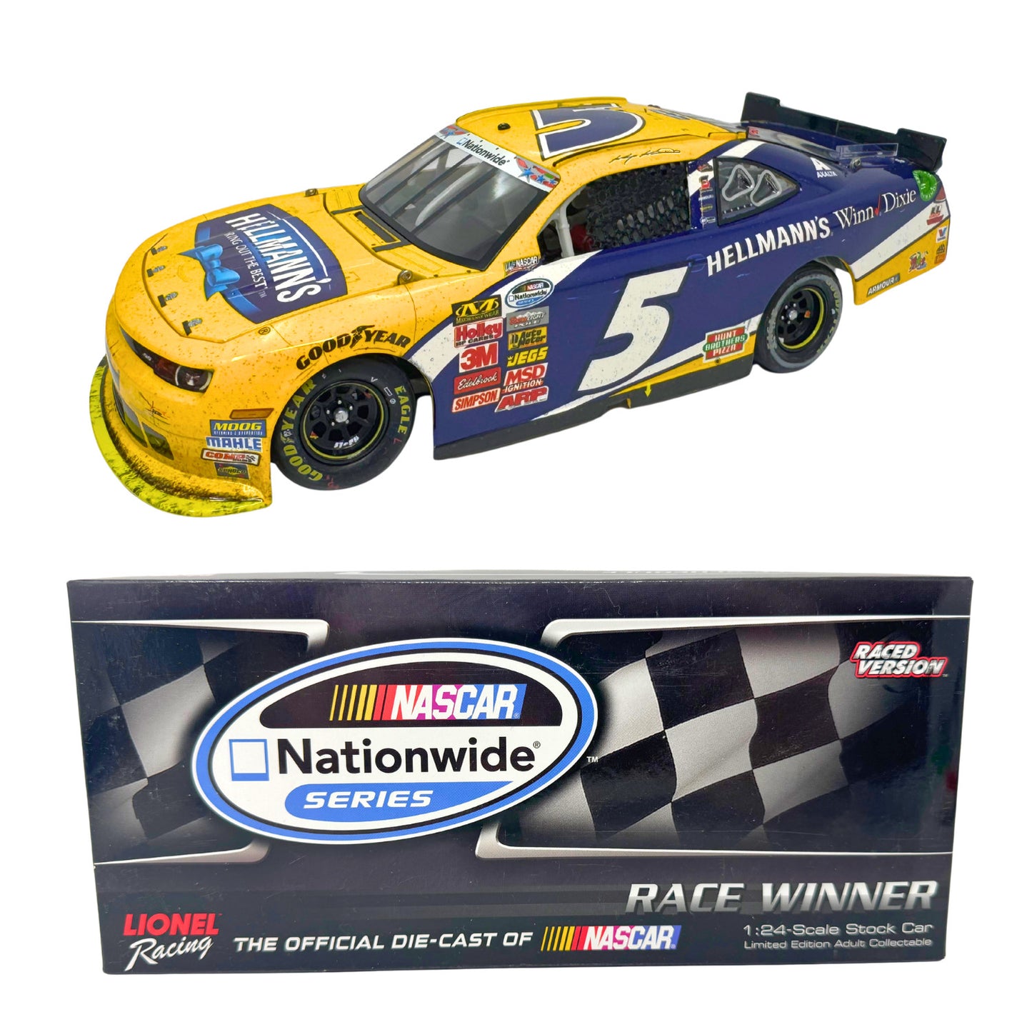 Lionel NASCAR Kasey Kahne #5 Hellmann's Daytona Win 2014 Camaro 1:24 Diecast