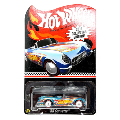 Hot Wheels 2016 Collector Edition 1955 Corvette K-Mart Mail In 1:64 Diecast