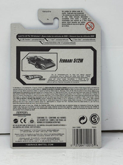 Hot Wheels HW Special Features Ferrari 512M 1:64 Diecast with PR5 Wheels