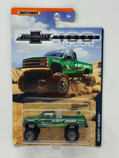 Matchbox Chevrolet 100 Years Chevy K1500 1:64 Diecast