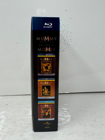 Mummy Trilogy (Blu-ray) Brendan Fraser Adventure Movie Set
