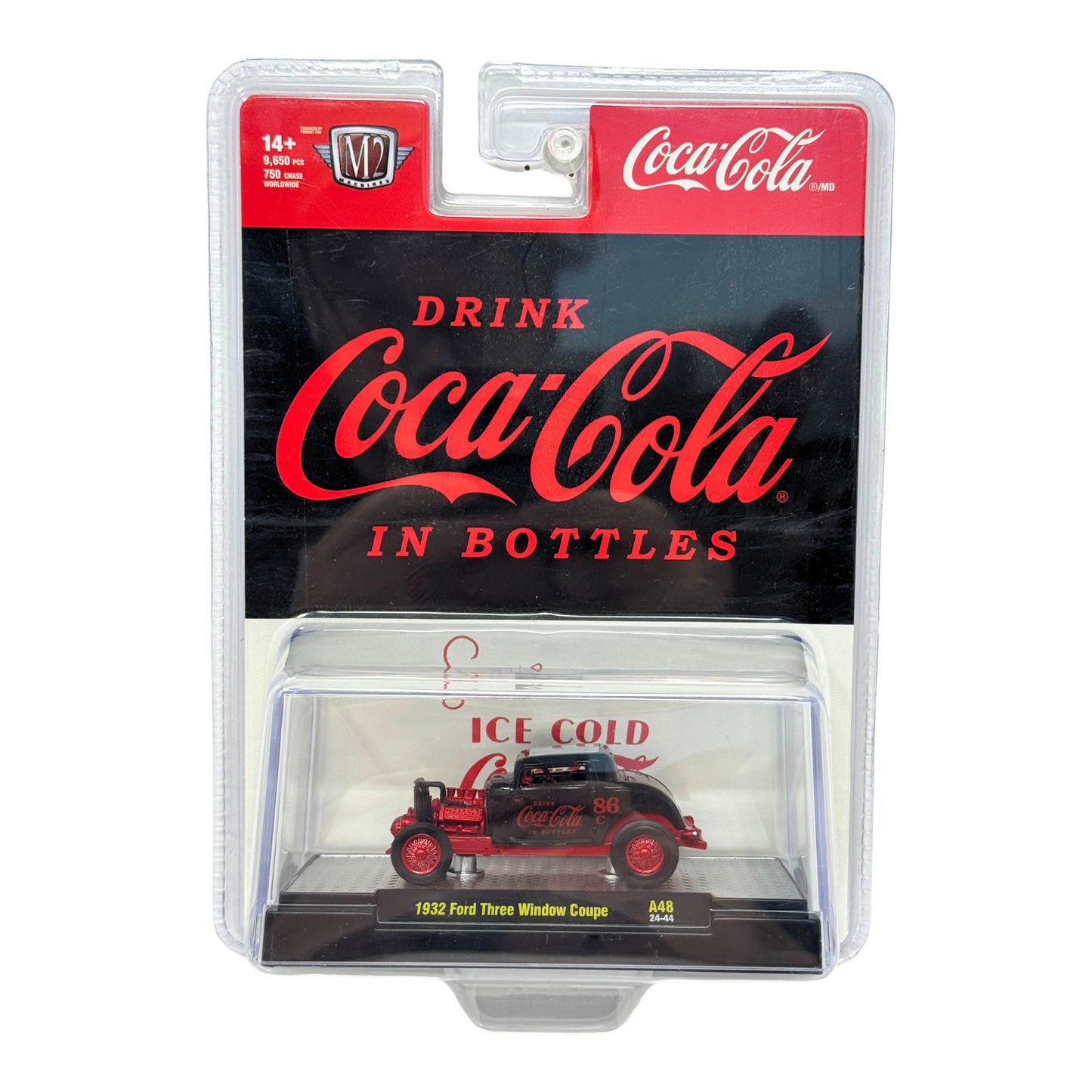 M2 Machines Coca-Cola 1932 Ford Three Window Coupe CHASE 1:64 Diecast