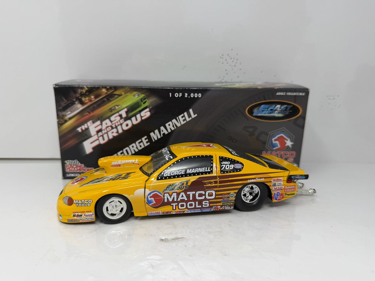 Racing Champions NHRA George Marnell Fast Furious Pontiac Pro Stock 1:24 Diecast