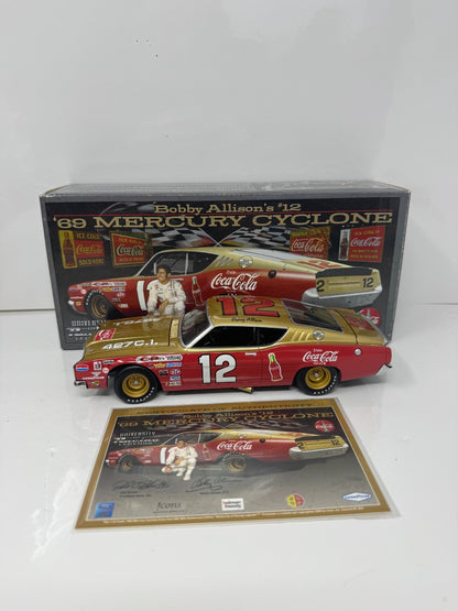 University of Racing Bobby Allison #12 Coca-Cola Mercury Cyclone 1:24 Diecast