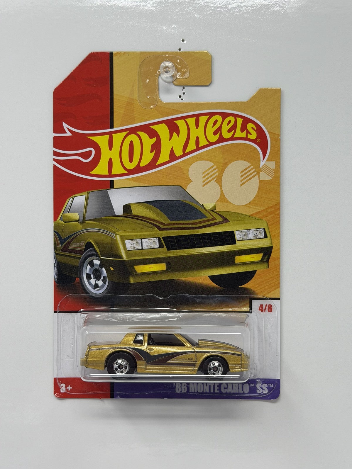 Hot Wheels 80's 1986 Chevrolet Monte Carlo SS 1:64 Diecast Gold