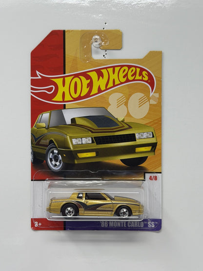 Hot Wheels 80's 1986 Chevrolet Monte Carlo SS 1:64 Diecast Gold