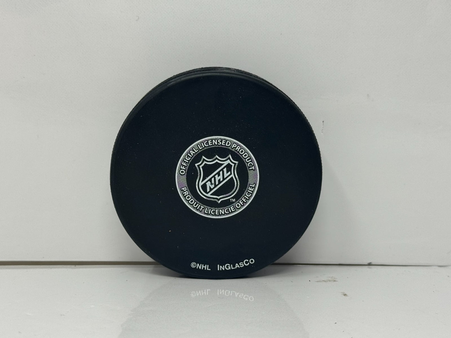 Wojtek Wolski Colorado Avalanche Signed NHL Autograph Puck Silver Auto