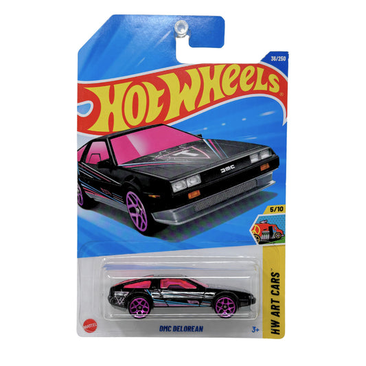 Hot Wheels Art Cars DMC DeLorean 1:64 Diecast