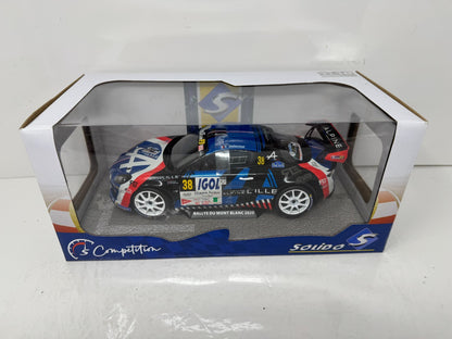 Solido Alpine A110 RGT Rallye Du Mont Blanc #38 1:18 Diecast