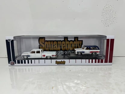 M2 Machines Squarebody Syndicate GMC Sierra 3500 & GMC Jimmy Sierra 1:64 Diecast
