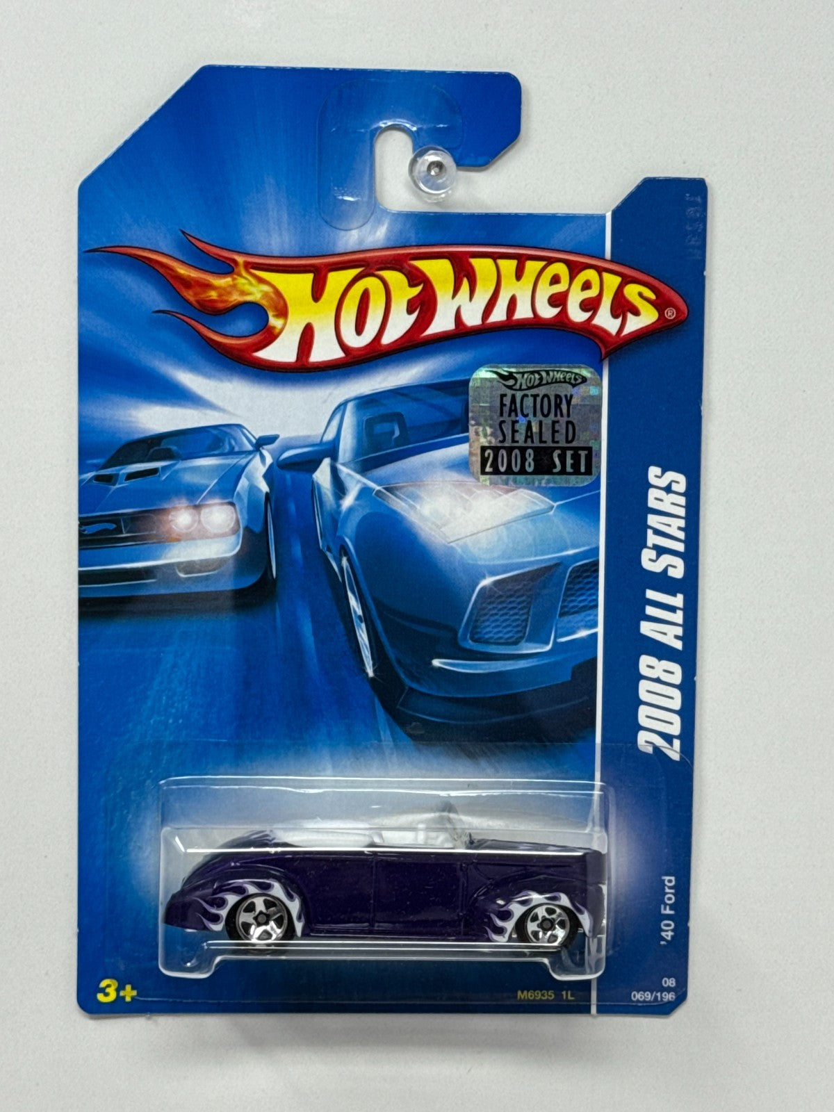 Hot Wheels All Stars 1940 Ford 1:64 Diecast Factory Sealed