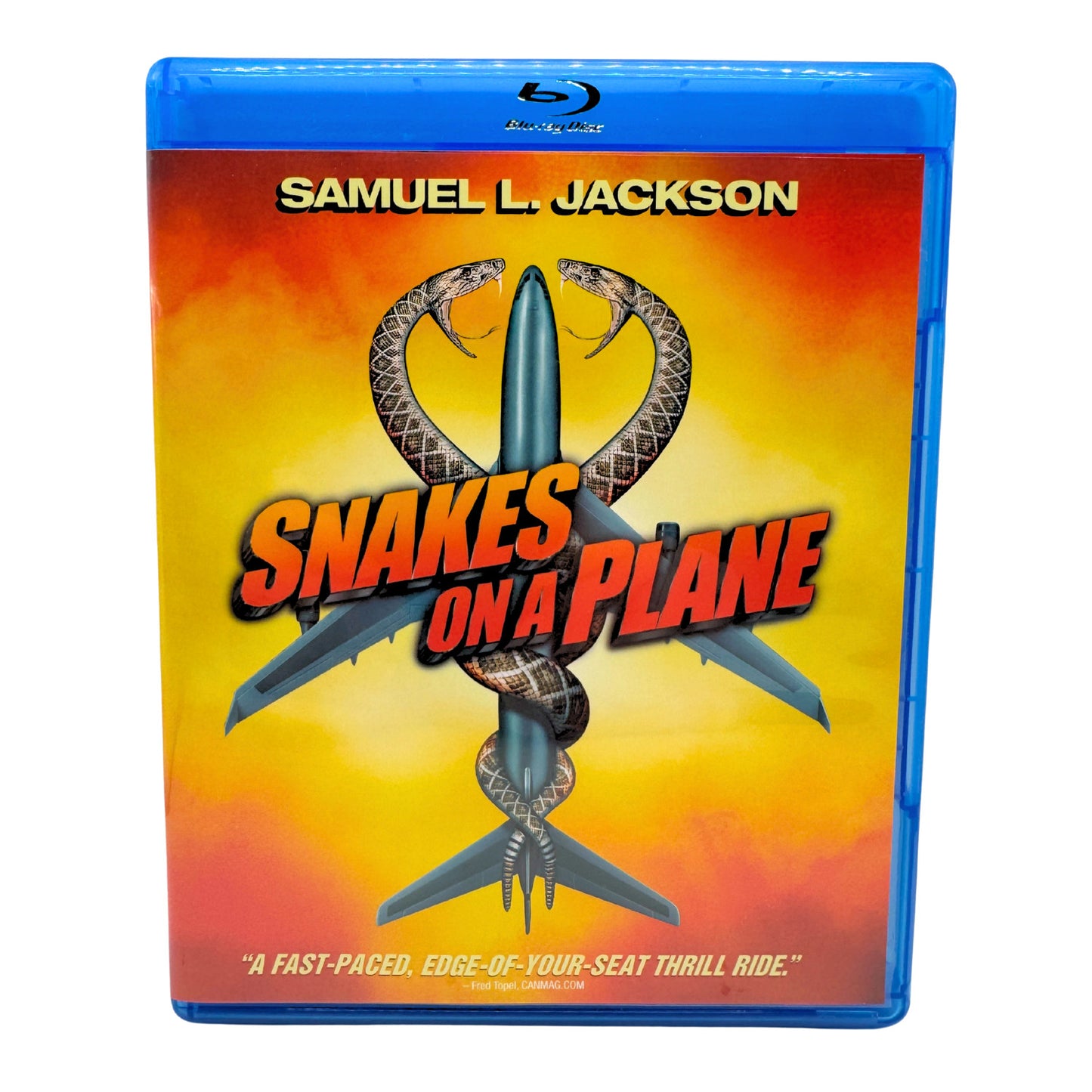 Snakes on a Plane (Blu-ray) Samuel L. Jackson Action Good Condition!!!