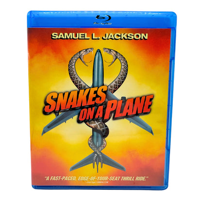 Snakes on a Plane (Blu-ray) Samuel L. Jackson Action Good Condition!!!