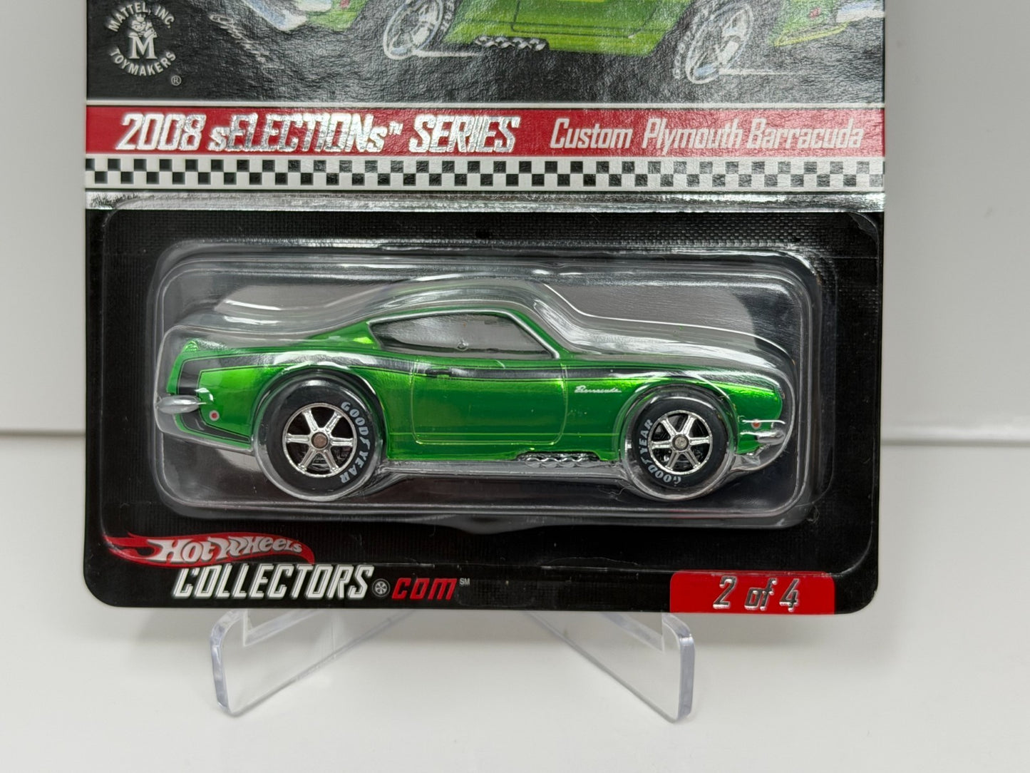Hot Wheels RLC Red Line Club Selections Custom Plymouth Barracuda 1:64 Diecast