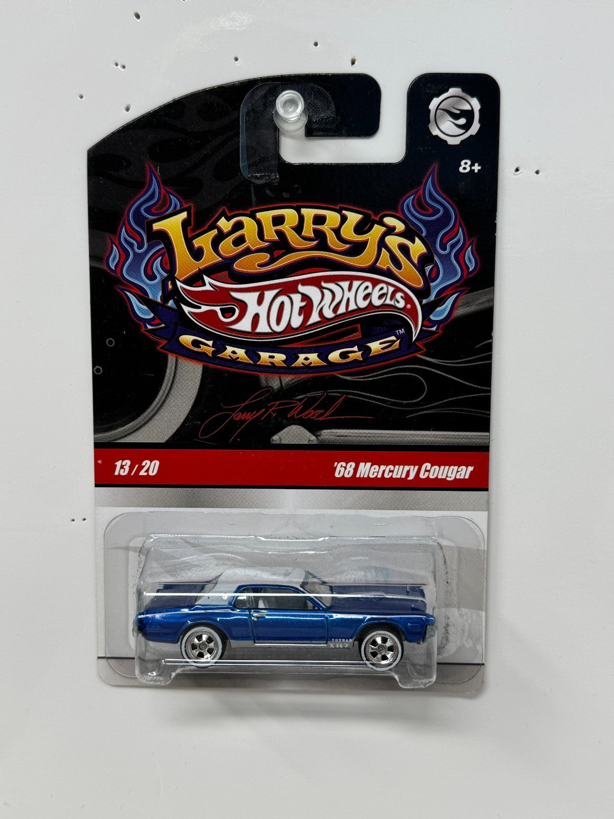 Hot Wheels Larry's Garage 1968 Mercury Cougar 1:64 Diecast