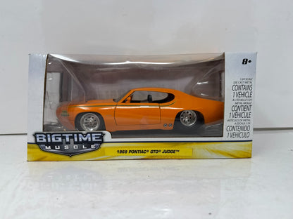Jada Bigtime Muscle 1969 Pontiac GTO Judge 1:24 Diecast