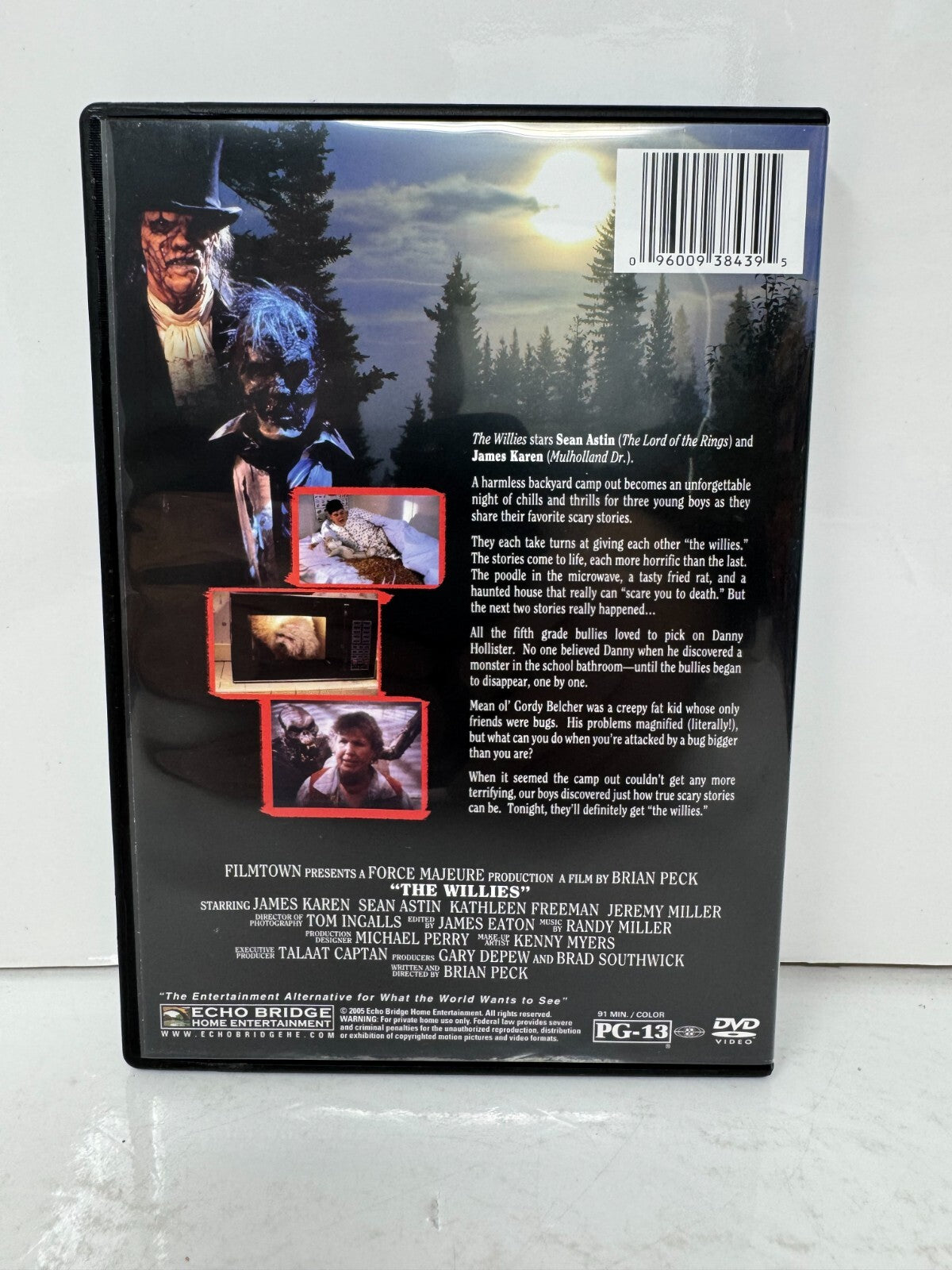The Willies (DVD) Horror Good Condition!!!
