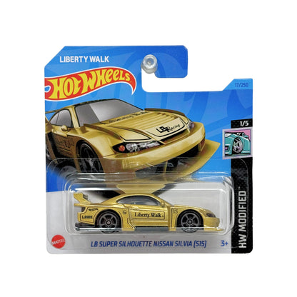 Hot Wheels Modified Super Silhouette Nissan Silvia S15 1:64 Diecast Short Card