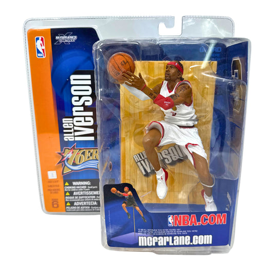 McFarlane NBA Allen Iverson Philadelphia 76ers Series 6 CHASE Figure