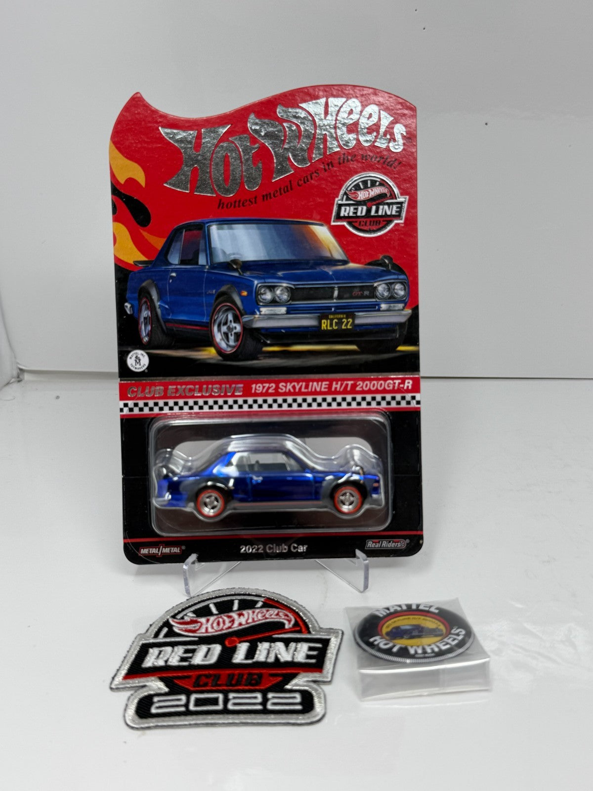 Hot Wheels RLC Red Line Club 1972 Nissan Skyline H/T 2000 GT-R 1:64 Diecast