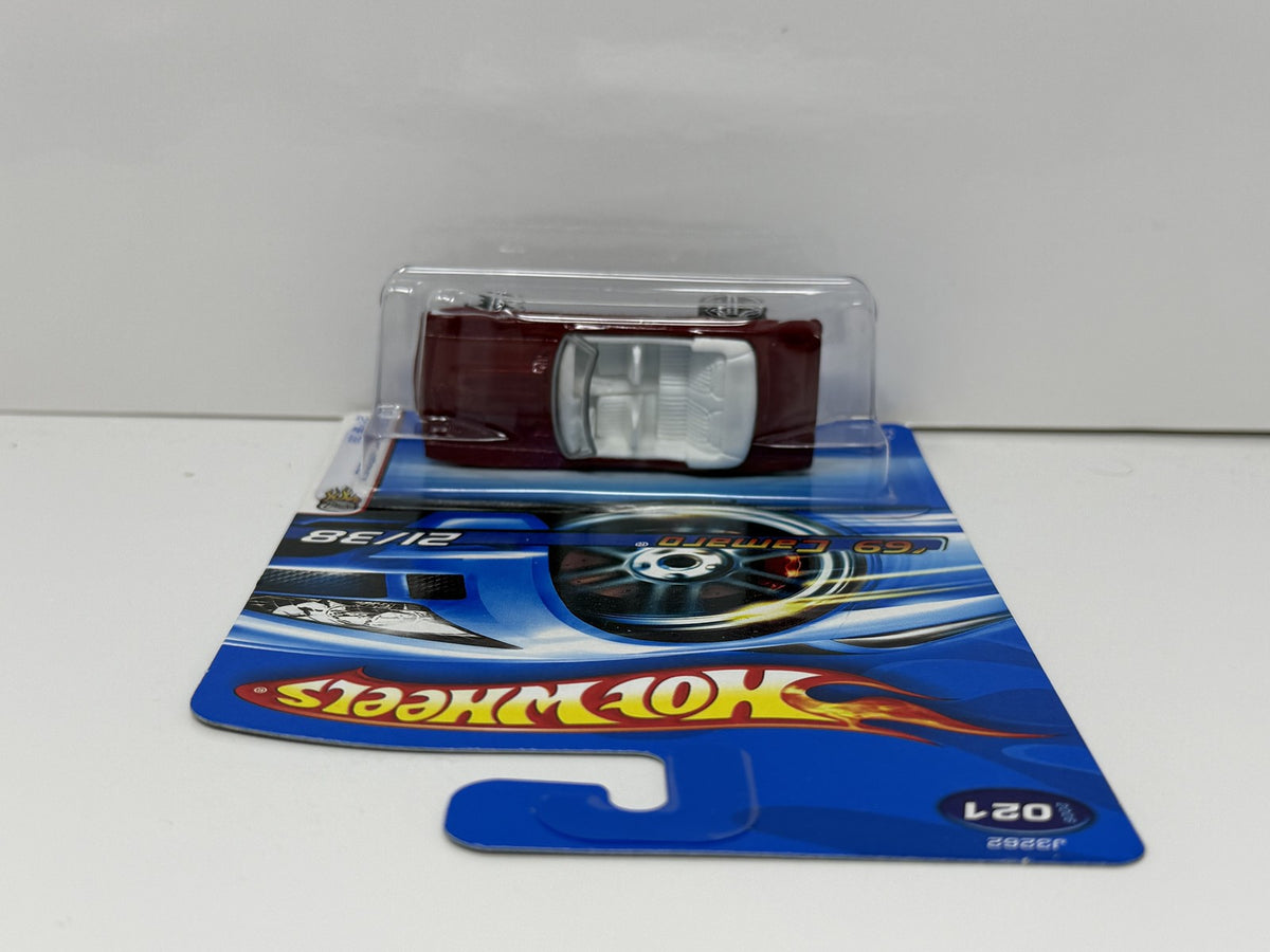 Hot Wheels 2006 First Editions 1969 Chevrolet Camaro 1:64 Diecast Red