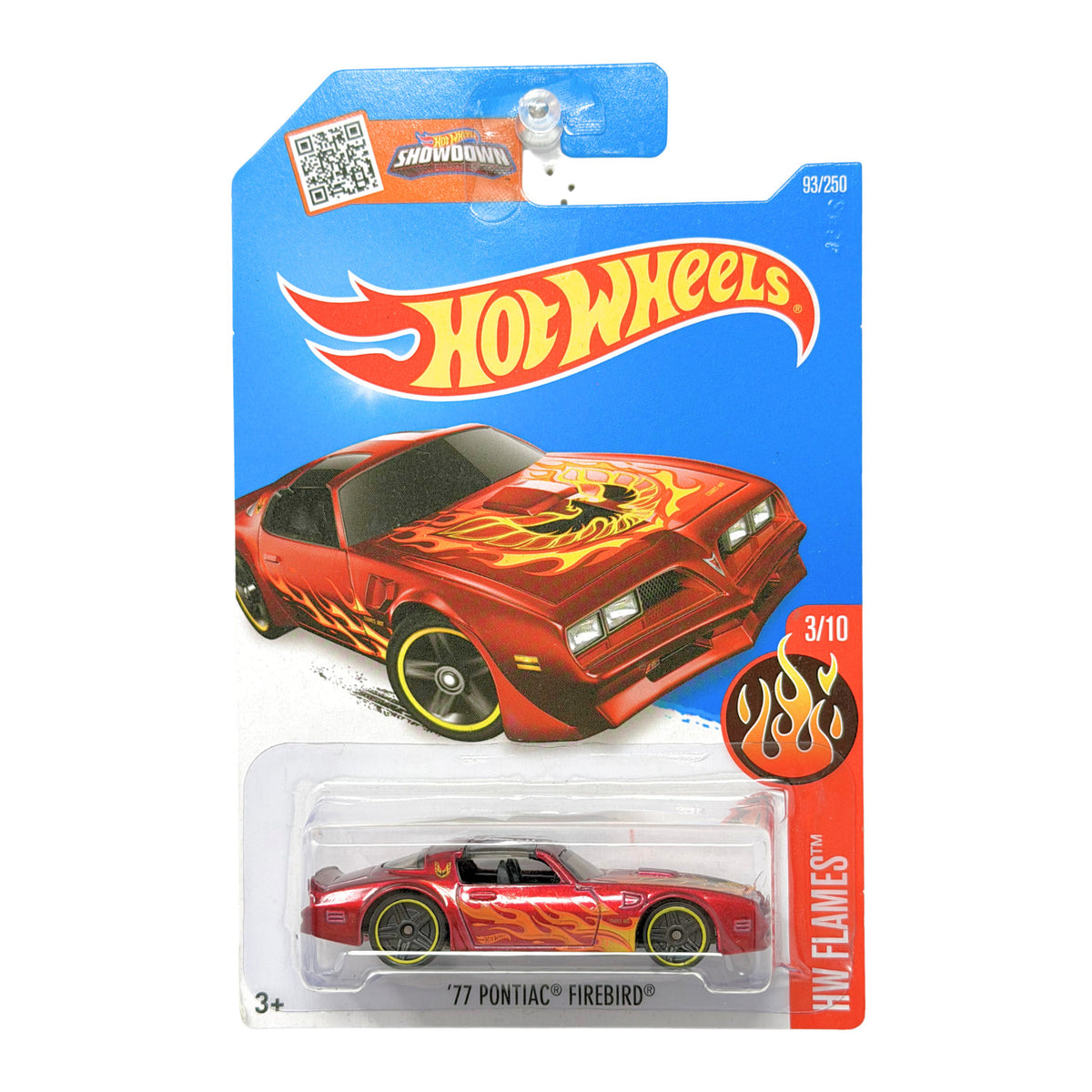 Hot Wheels HW Flames 1977 Pontiac Firebird 1:64 Diecast Red