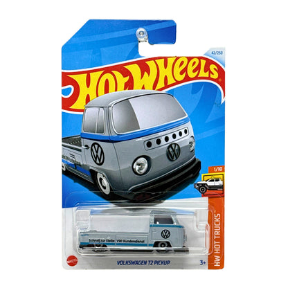 Hot Wheels HW Hot Trucks Volkswagen T2 Pickup Gray 1:64 Diecast