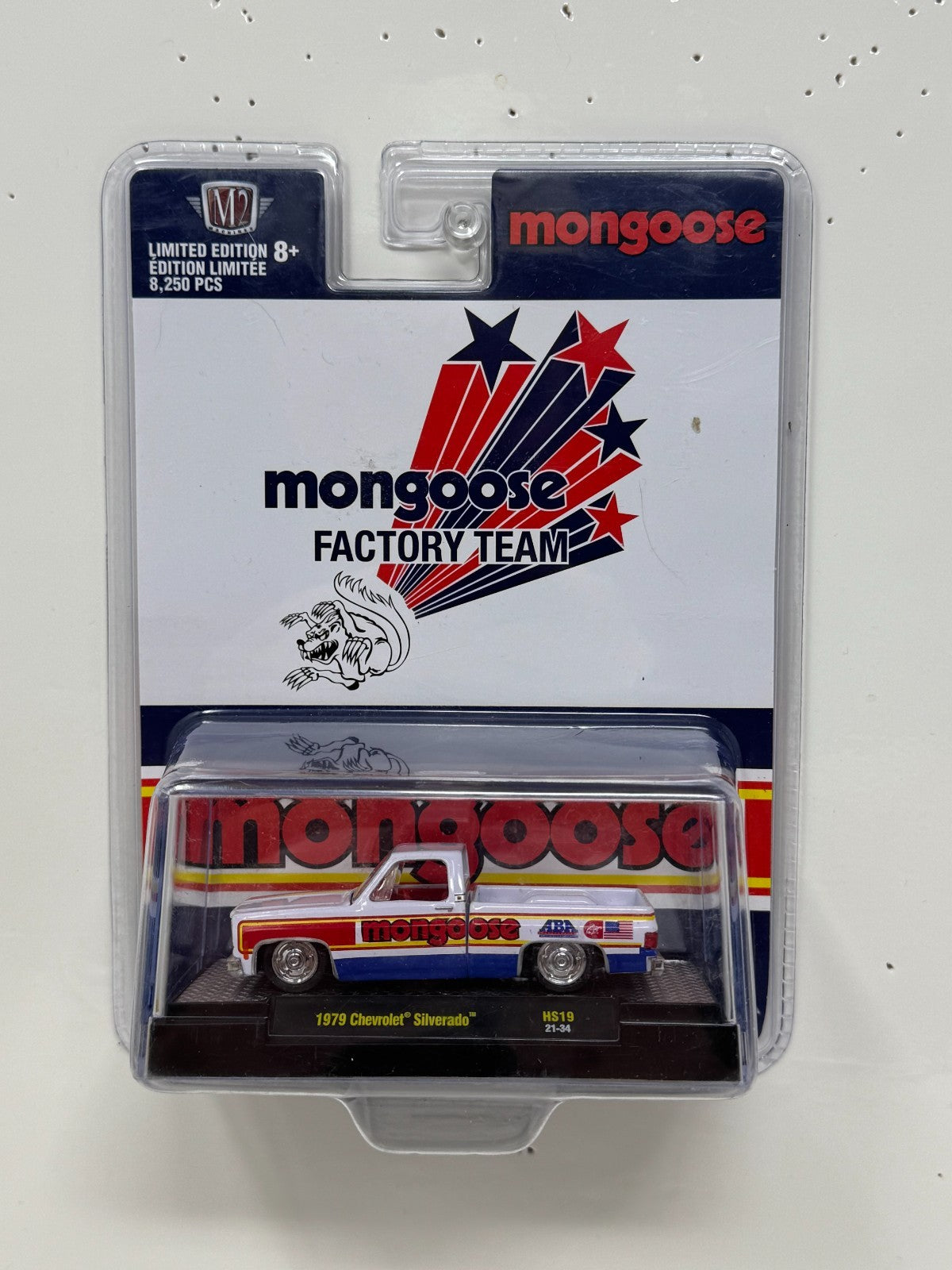 M2 Machines Mongoose Factory Team 1979 Chevrolet Silverado 1:64 Diecast