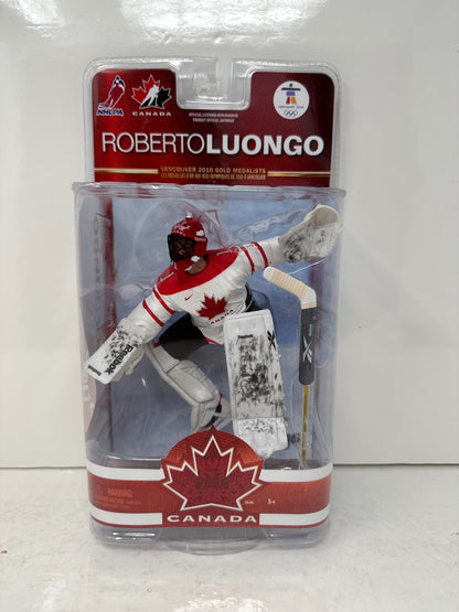 McFarlane NHL Roberto Luongo Team Canada Series 3 Figure 2010 Winter Olympics