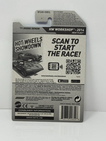 Hot Wheels Workshop 1971 Dodge Demon 1:64 Diecast Factory Sealed Brown