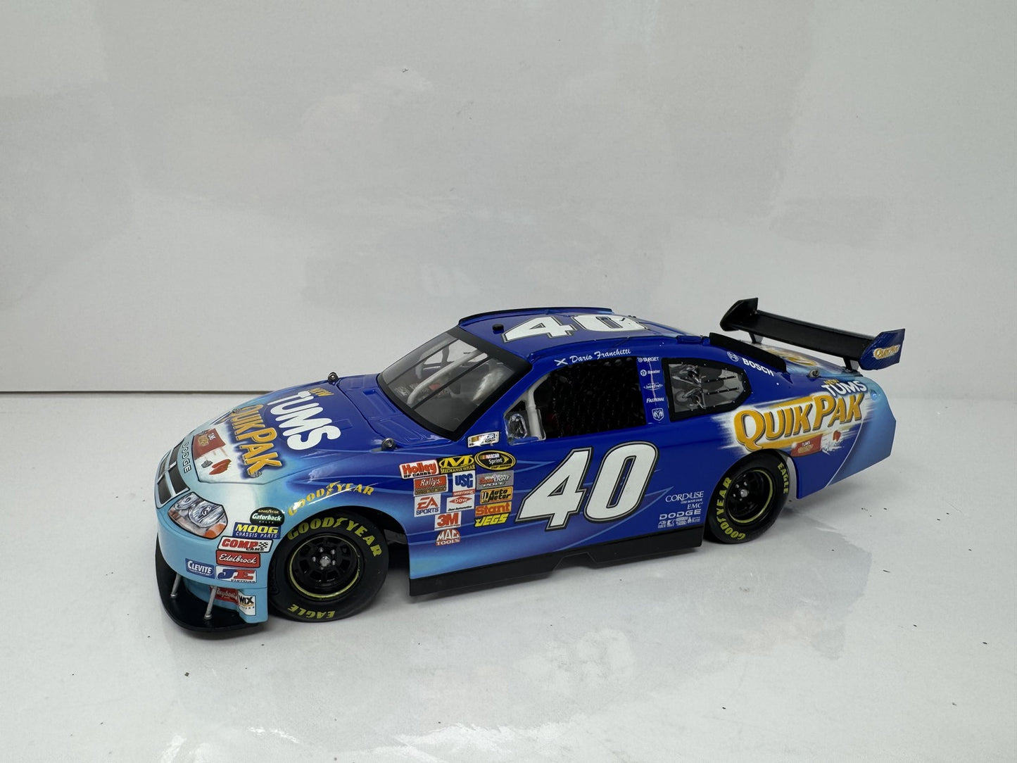 Action Nascar Dario Franchitti #40 Tums 2008 Dodge Charger 1:24 Diecast