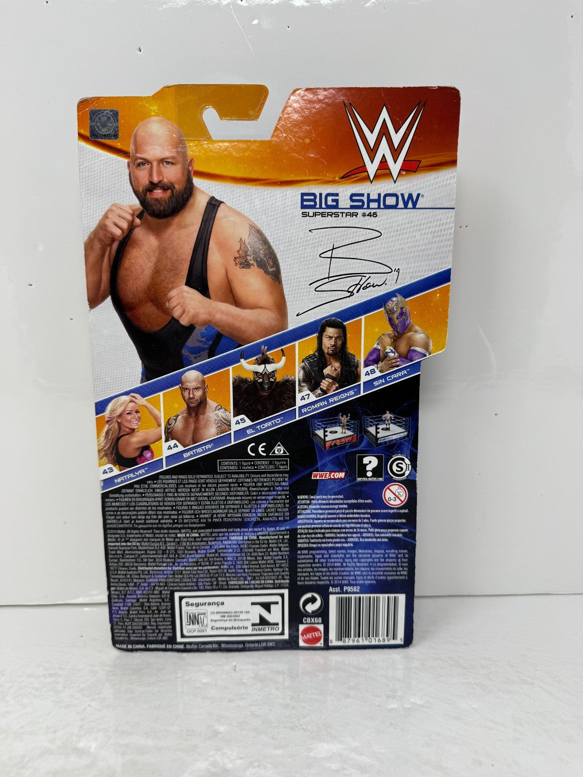WWE Big Show Figure #46 Mattel Wrestling Action Figure