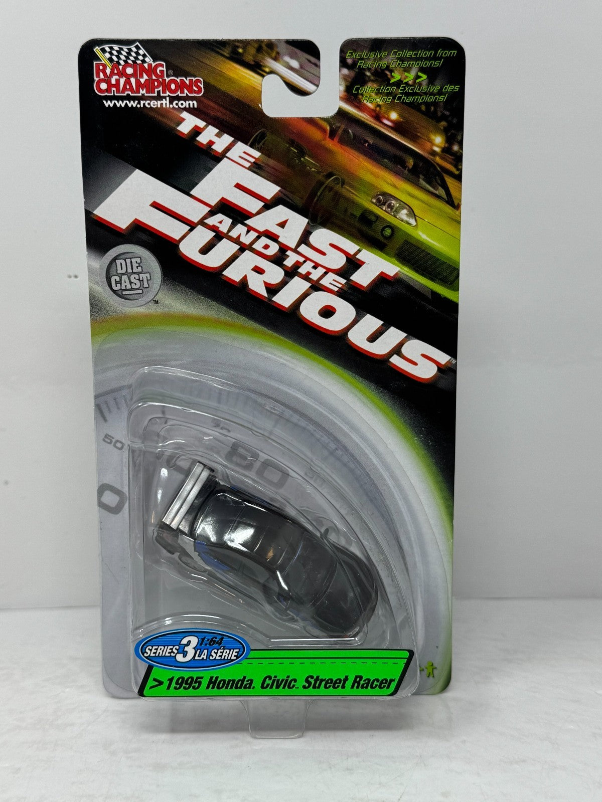 Racing Champions Fast and Furious 1995 Honda Civic Street Racer 1:64 Diecast