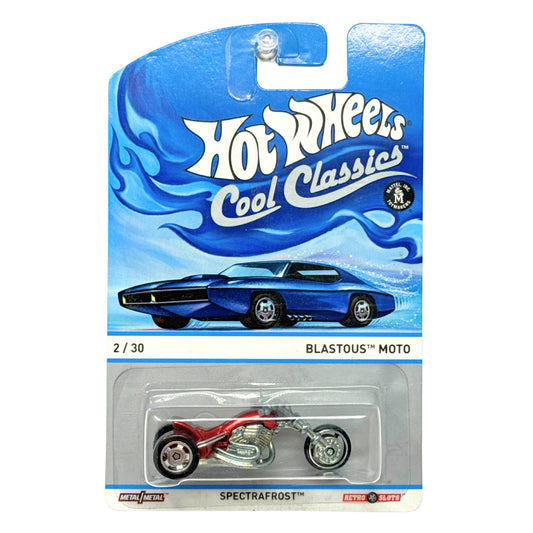 Hot Wheels Cool Classics Blastous Moto Spectrafrost 1:64 Diecast