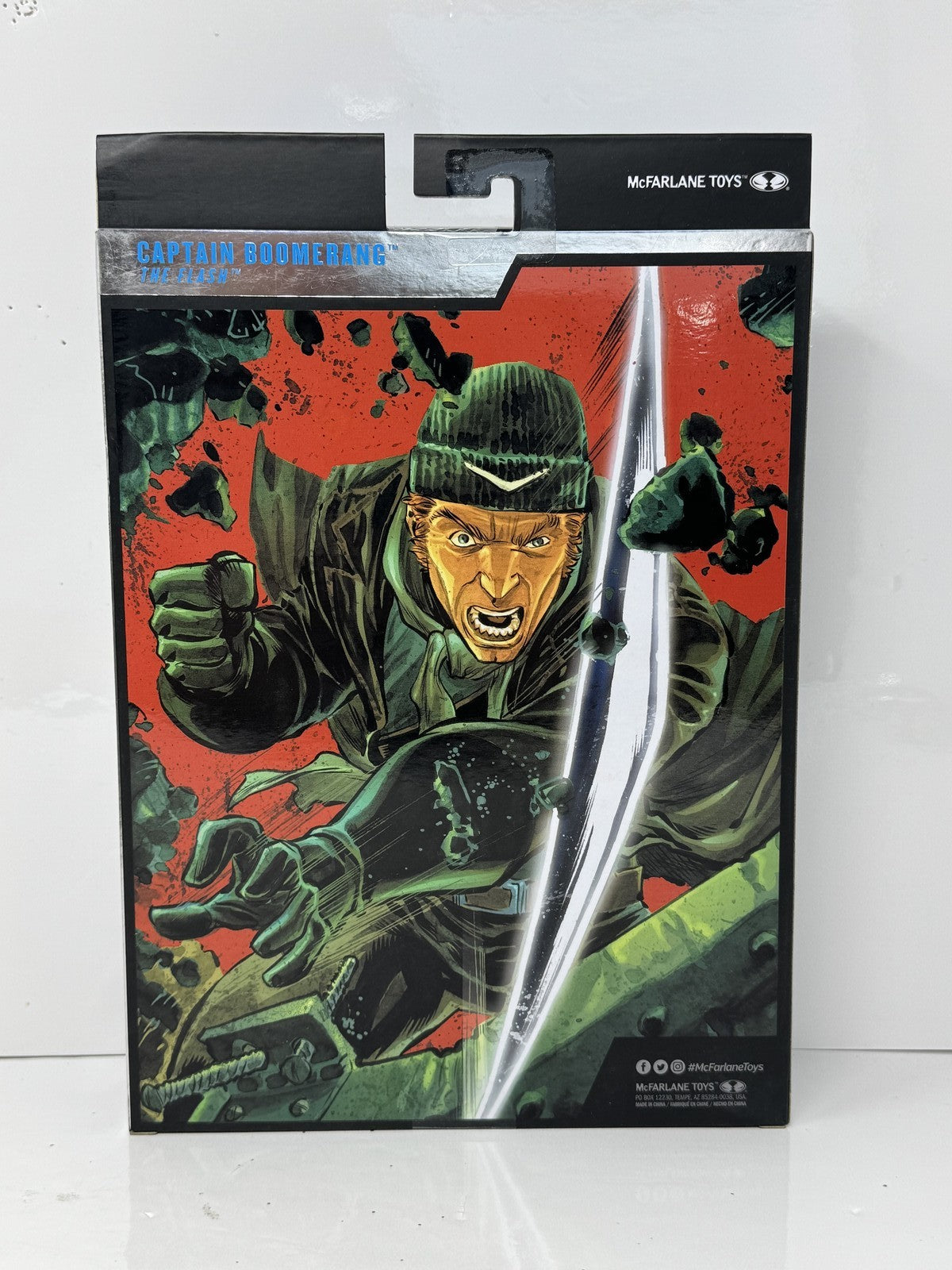 McFarlane DC Multiverse Captain Boomerang Platinum Edition Action Figure