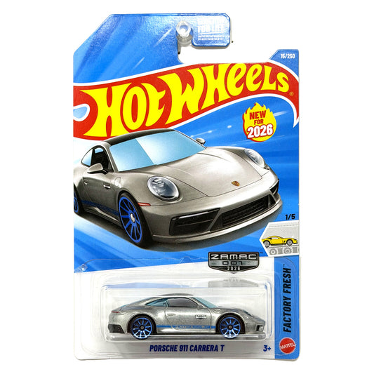 Hot Wheels ZAMAC Factory Fresh Porsche 911 Carrera T 1:64 Diecast