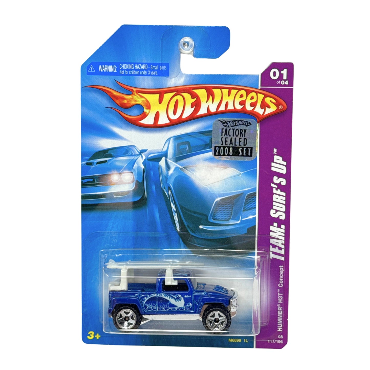 Hot Wheels Team Surf’s Up Hummer H3T Concept 1:64 Diecast Factory Sealed