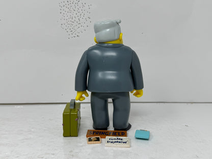 Simpsons World of Springfield Larry Burns Figure Playmates