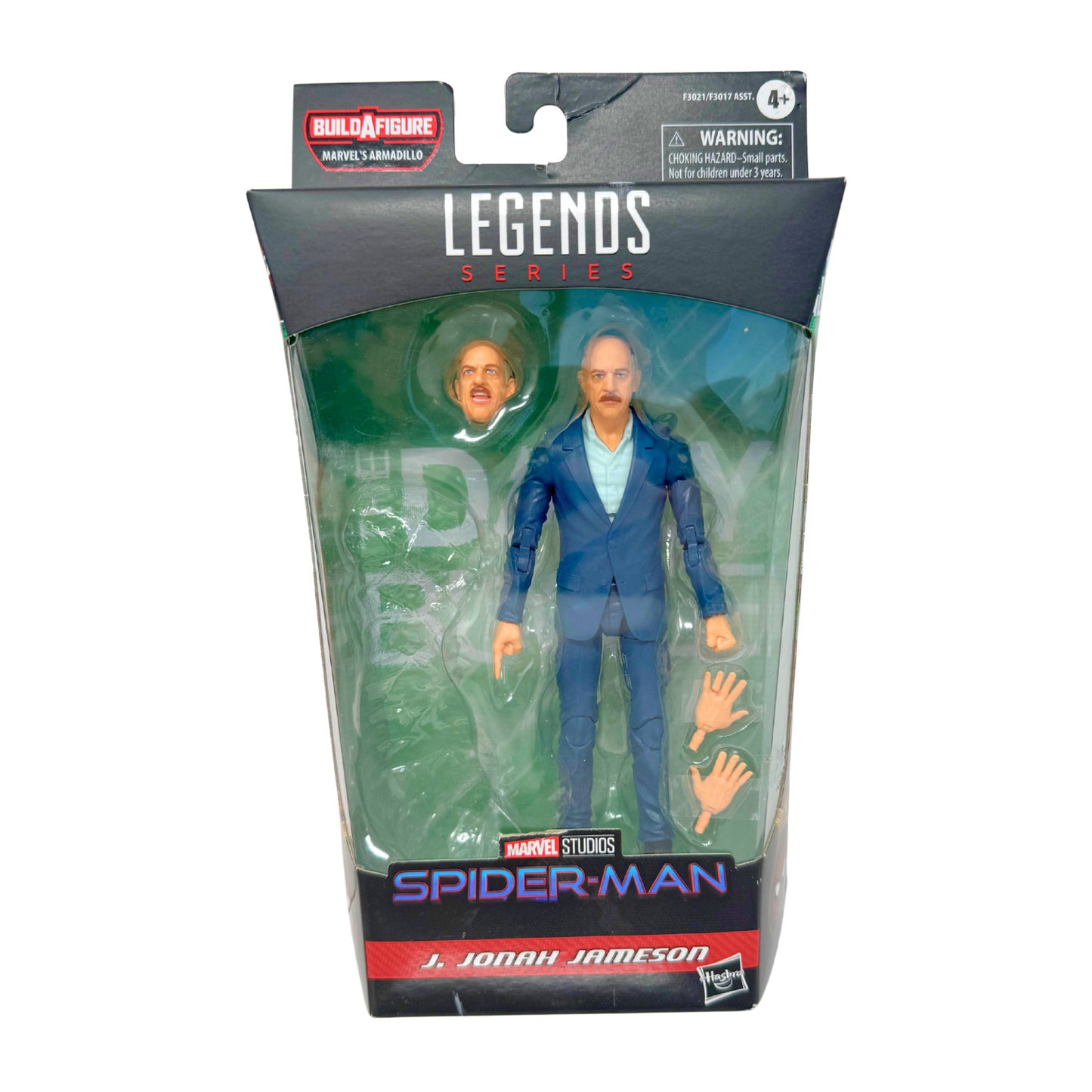 Marvel Legends Spider-Man No Way Home J Jonah Jameson Action Figure NO BAF PIECE