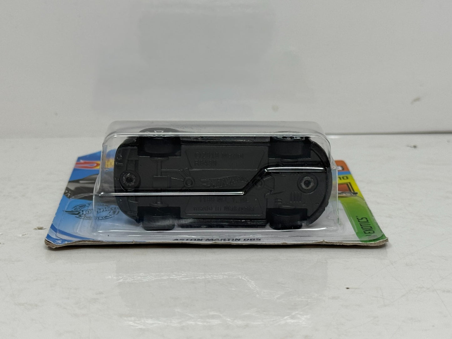 Hot Wheels Exotics Aston Martin DBS 1:64 Diecast Short Card
