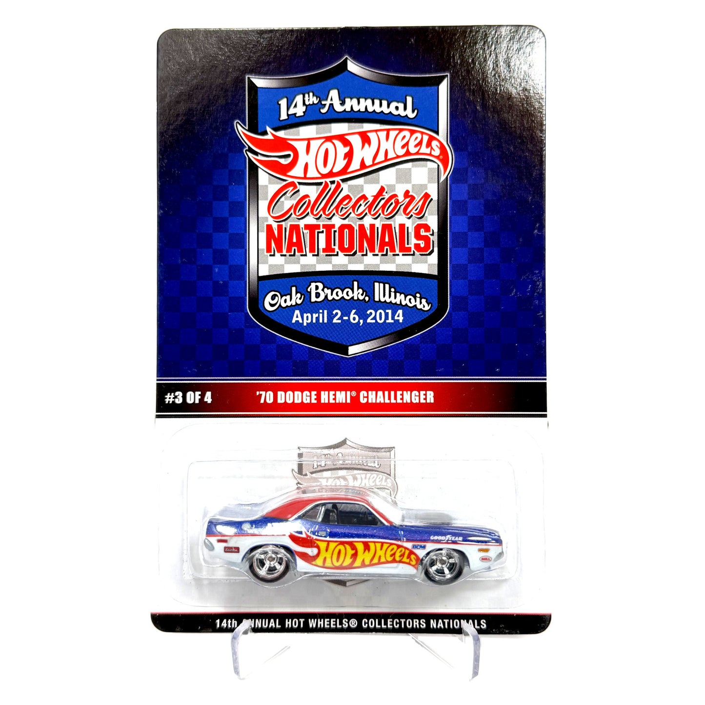 Hot Wheels 2014 Collectors Nationals 1970 Dodge Hemi Challenger 1:64 Diecast