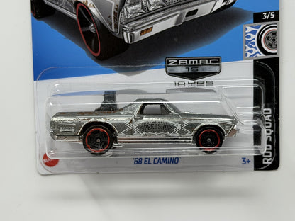Hot Wheels ZAMAC Rod Squad 1968 Chevrolet El Camino 1:64 Diecast